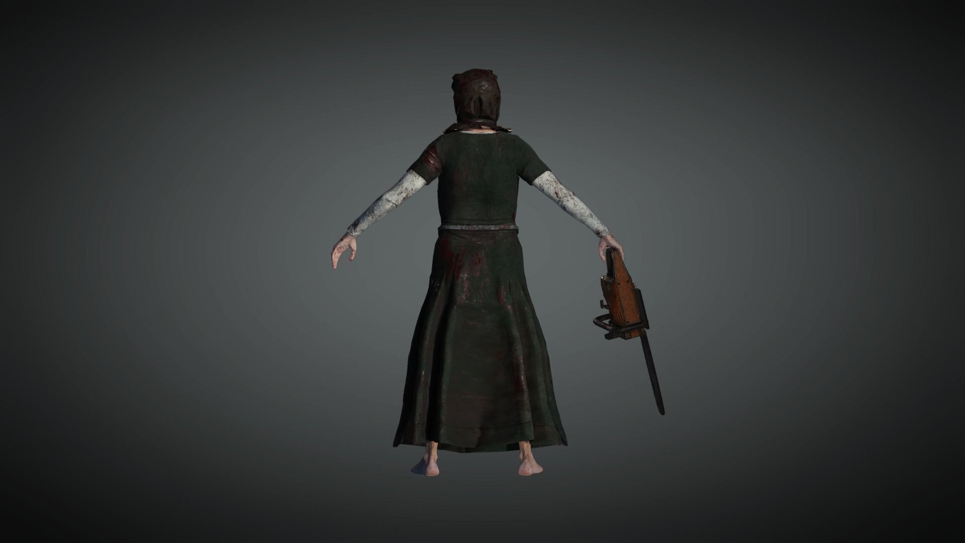 AAA  Chainsaw Enemy Pack Low-poly 3D model_6