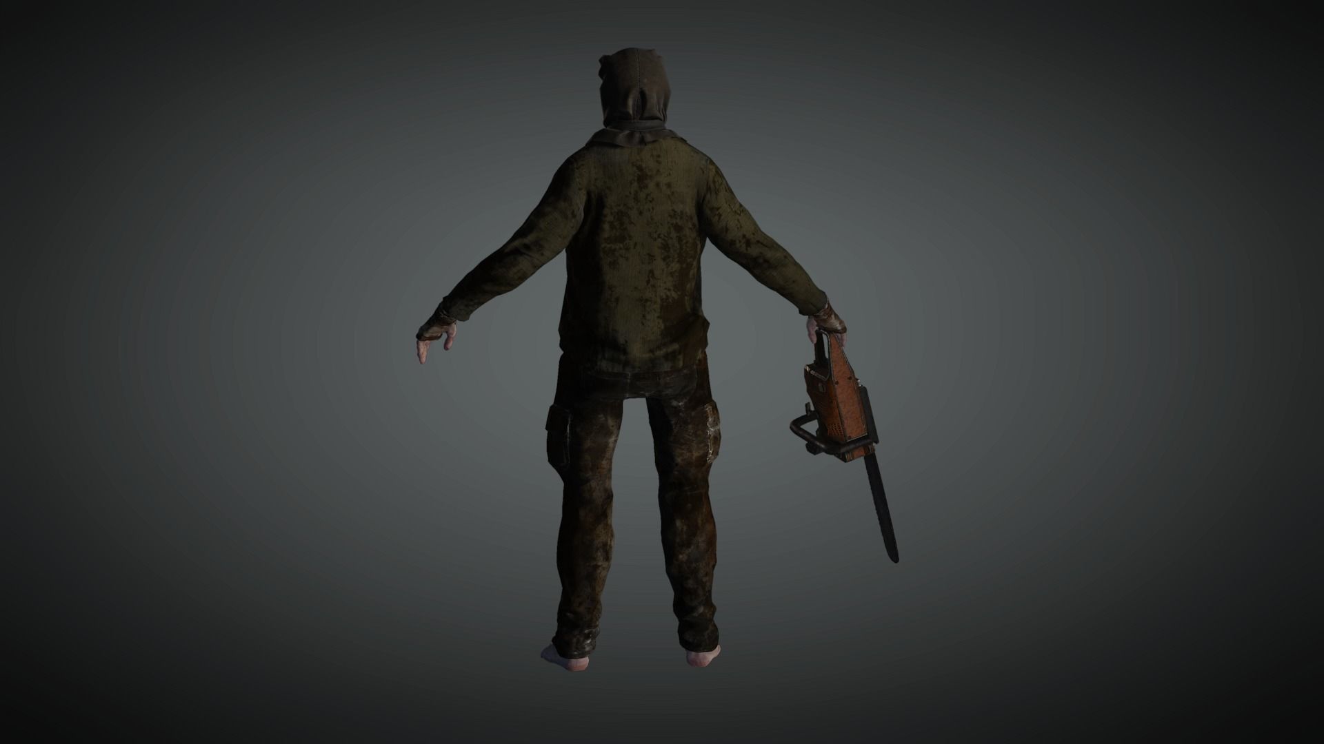 AAA  Chainsaw Enemy Pack Low-poly 3D model_12