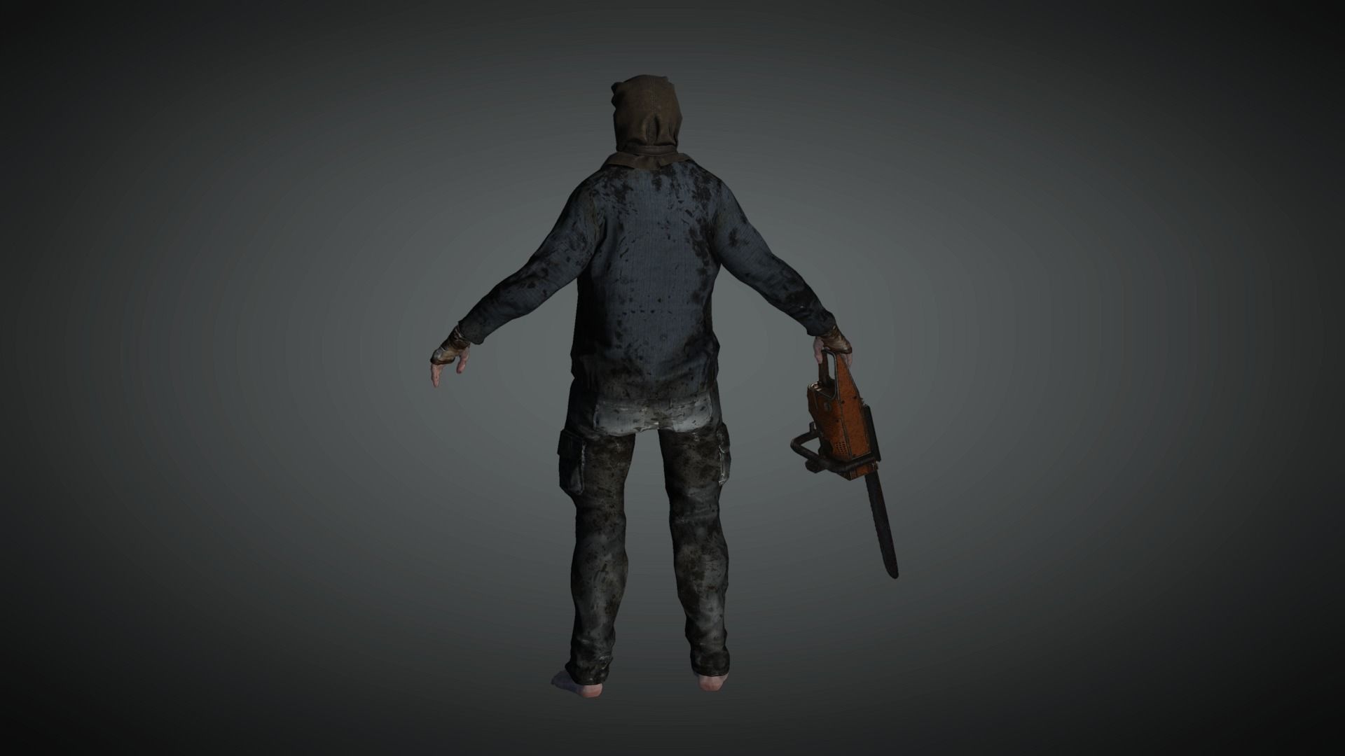 AAA  Chainsaw Enemy Pack Low-poly 3D model_14