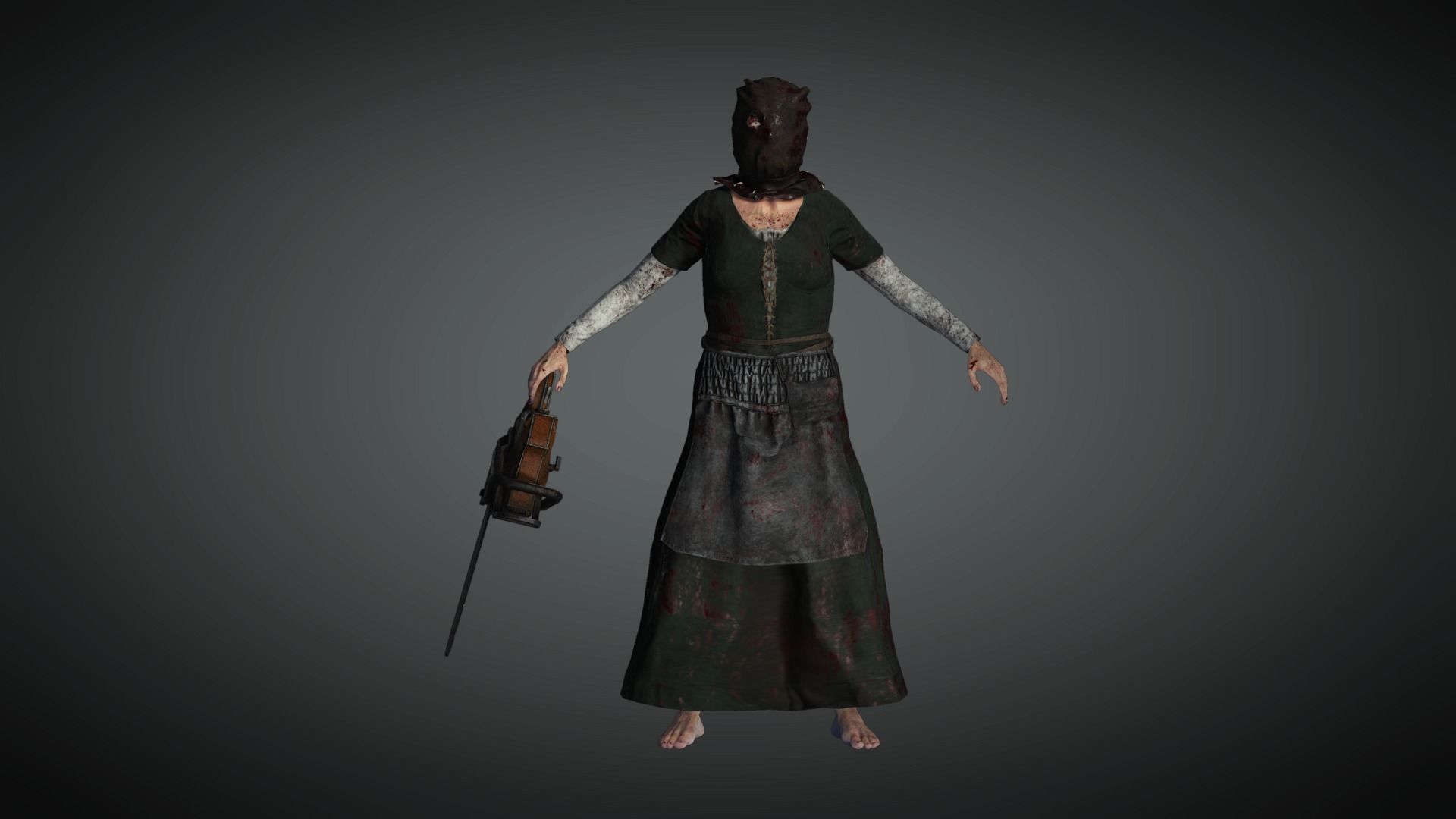 AAA  Chainsaw Enemy Pack Low-poly 3D model_5