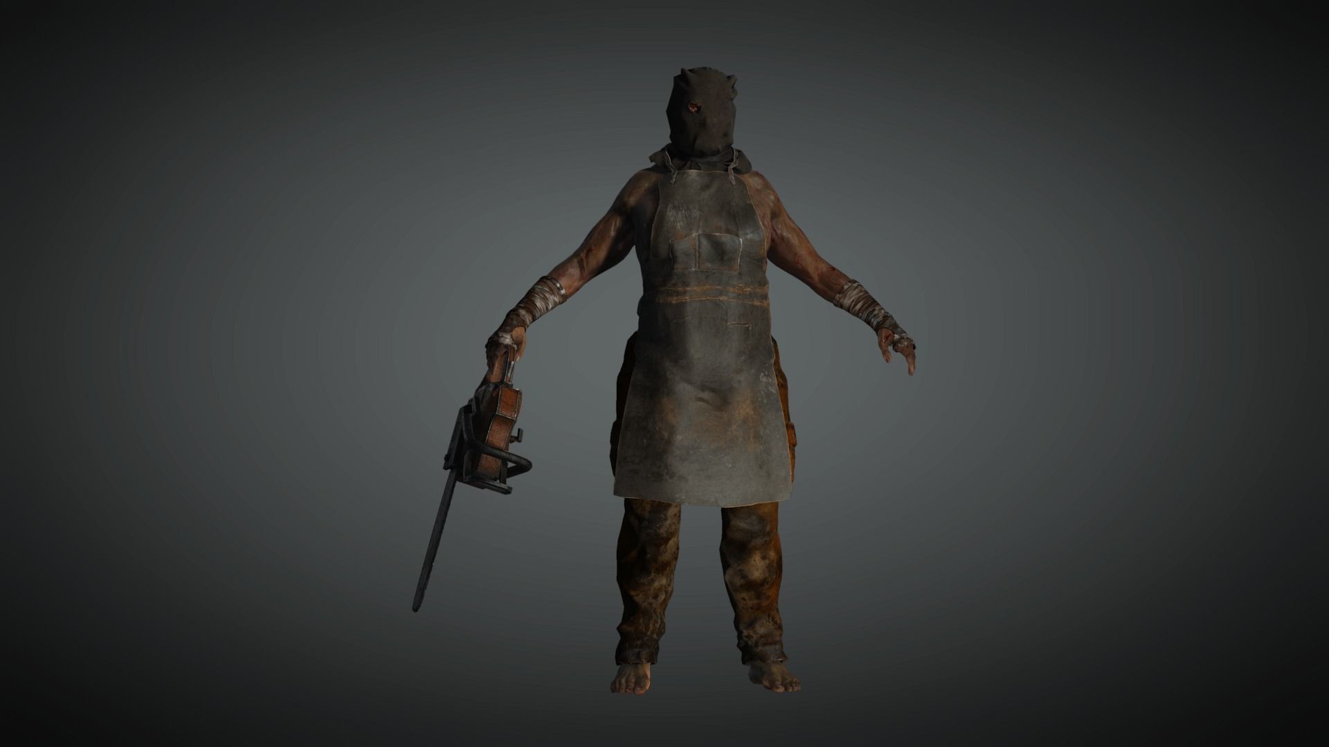 AAA  Chainsaw Enemy Pack Low-poly 3D model_9