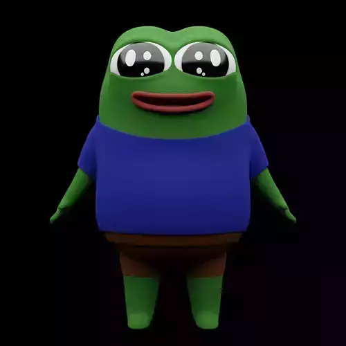 Pepe the frog 3D model