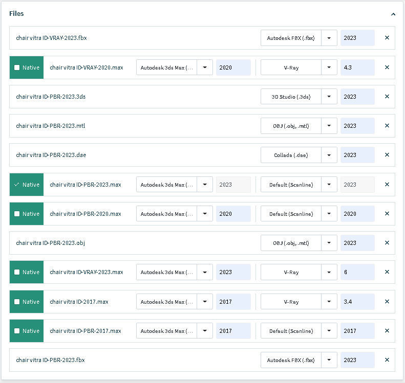 Chair vitra ID 3D model_15