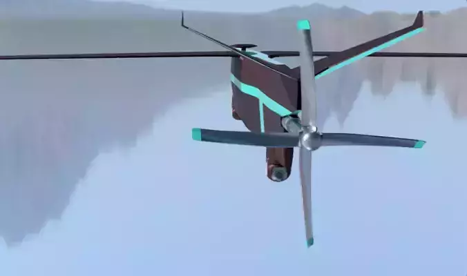 UAV drone 1 3D model