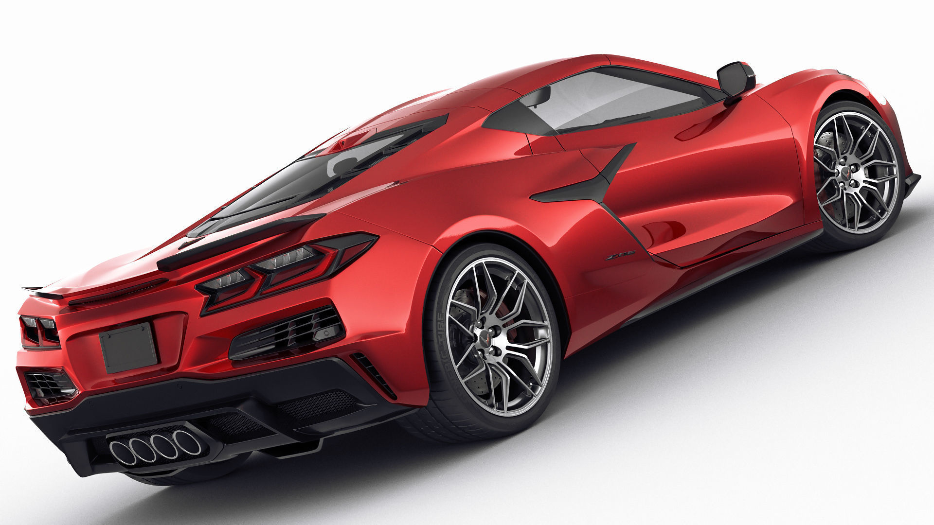 Corvette 2023 Z06 C8 and Z06 Z07 performance package 3D model_23