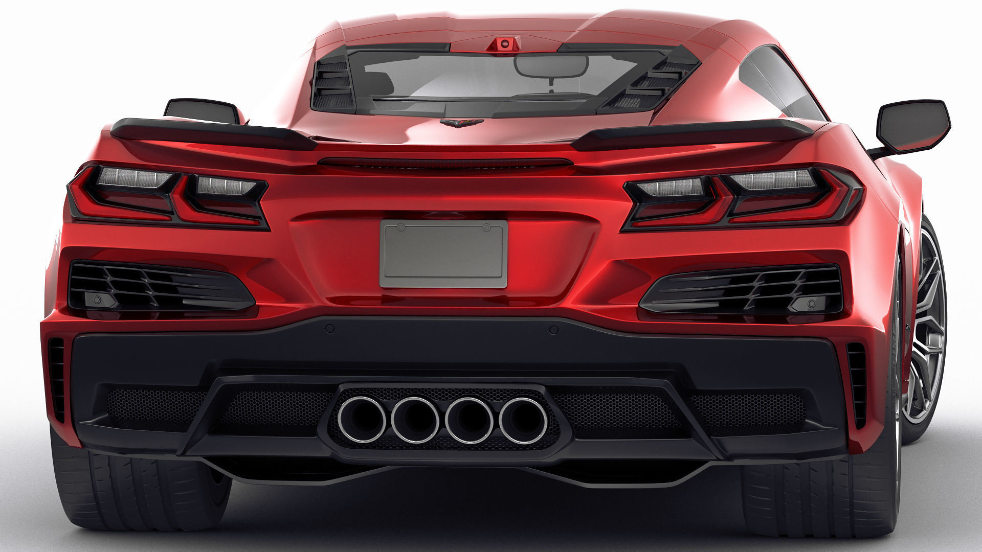 Corvette 2023 Z06 C8 and Z06 Z07 performance package 3D model_30