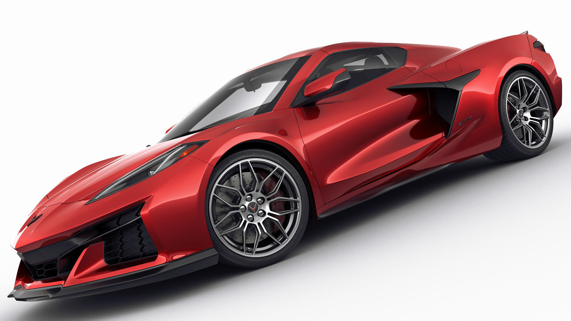 Corvette 2023 Z06 C8 and Z06 Z07 performance package 3D model_22