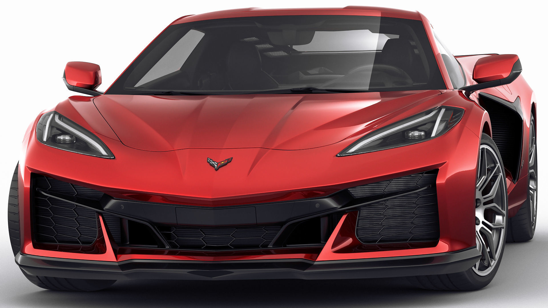 Corvette 2023 Z06 C8 and Z06 Z07 performance package 3D model_29
