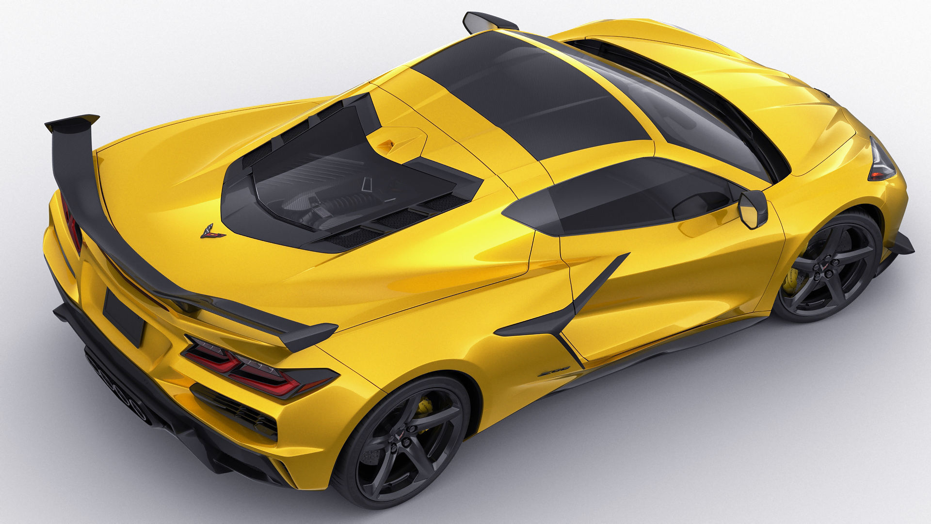 Corvette 2023 Z06 C8 and Z06 Z07 performance package 3D model_20