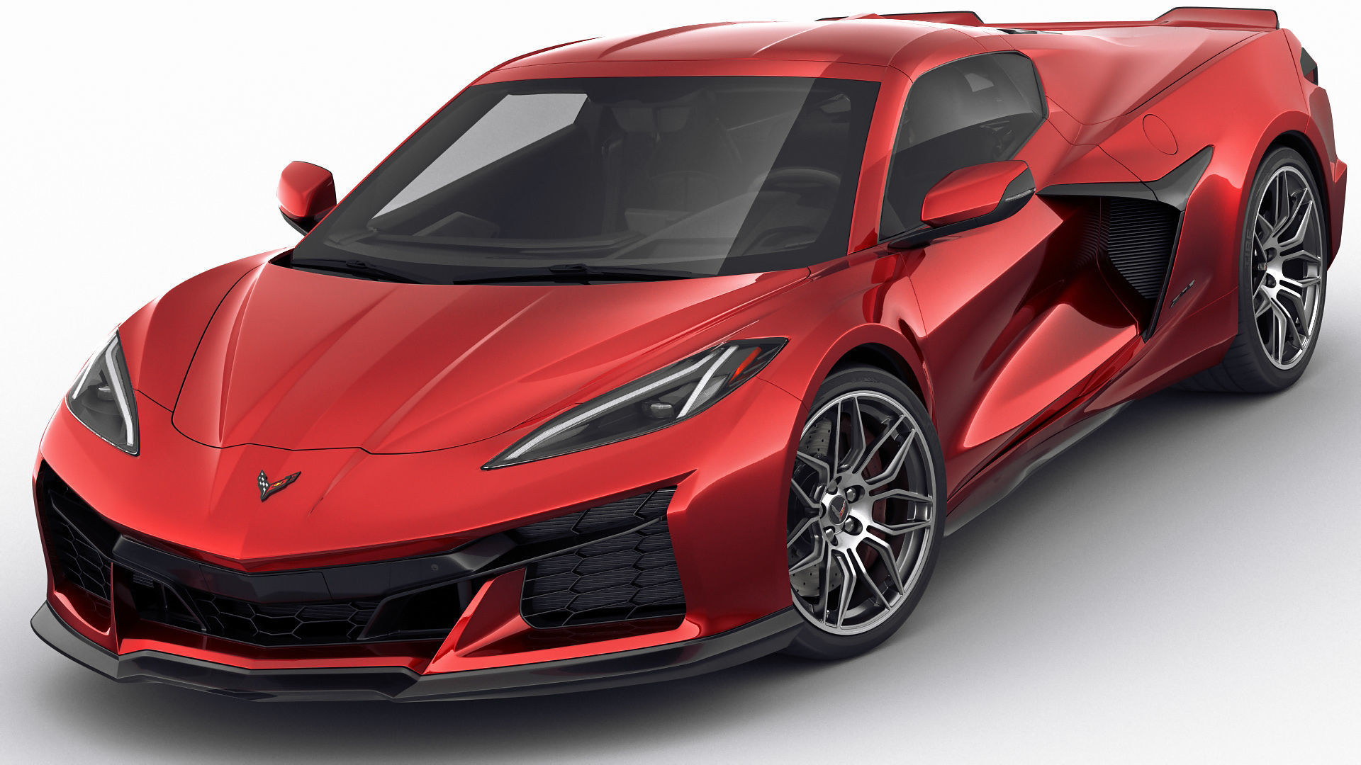Corvette 2023 Z06 C8 and Z06 Z07 performance package 3D model_1