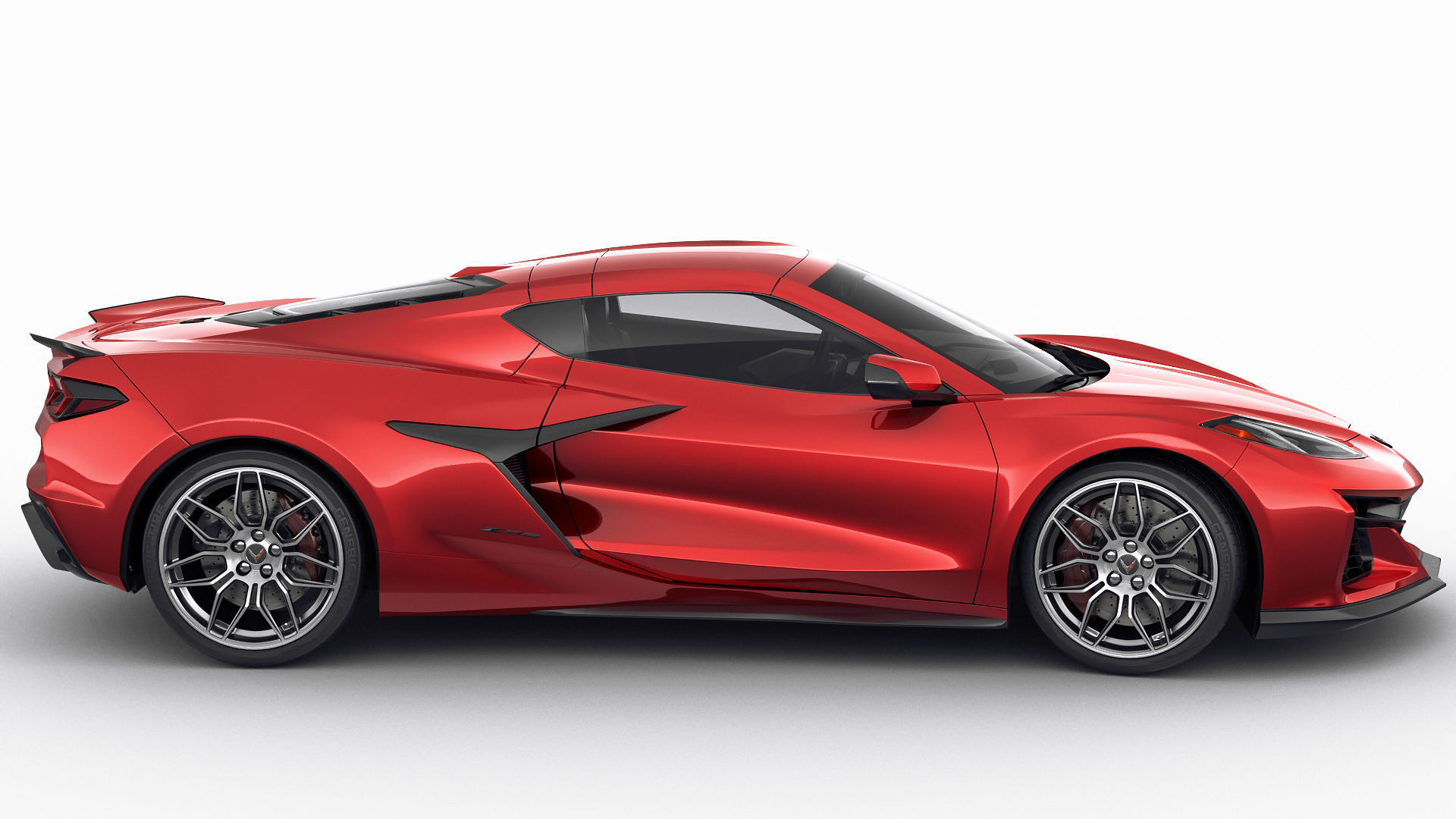 Corvette 2023 Z06 C8 and Z06 Z07 performance package 3D model_8