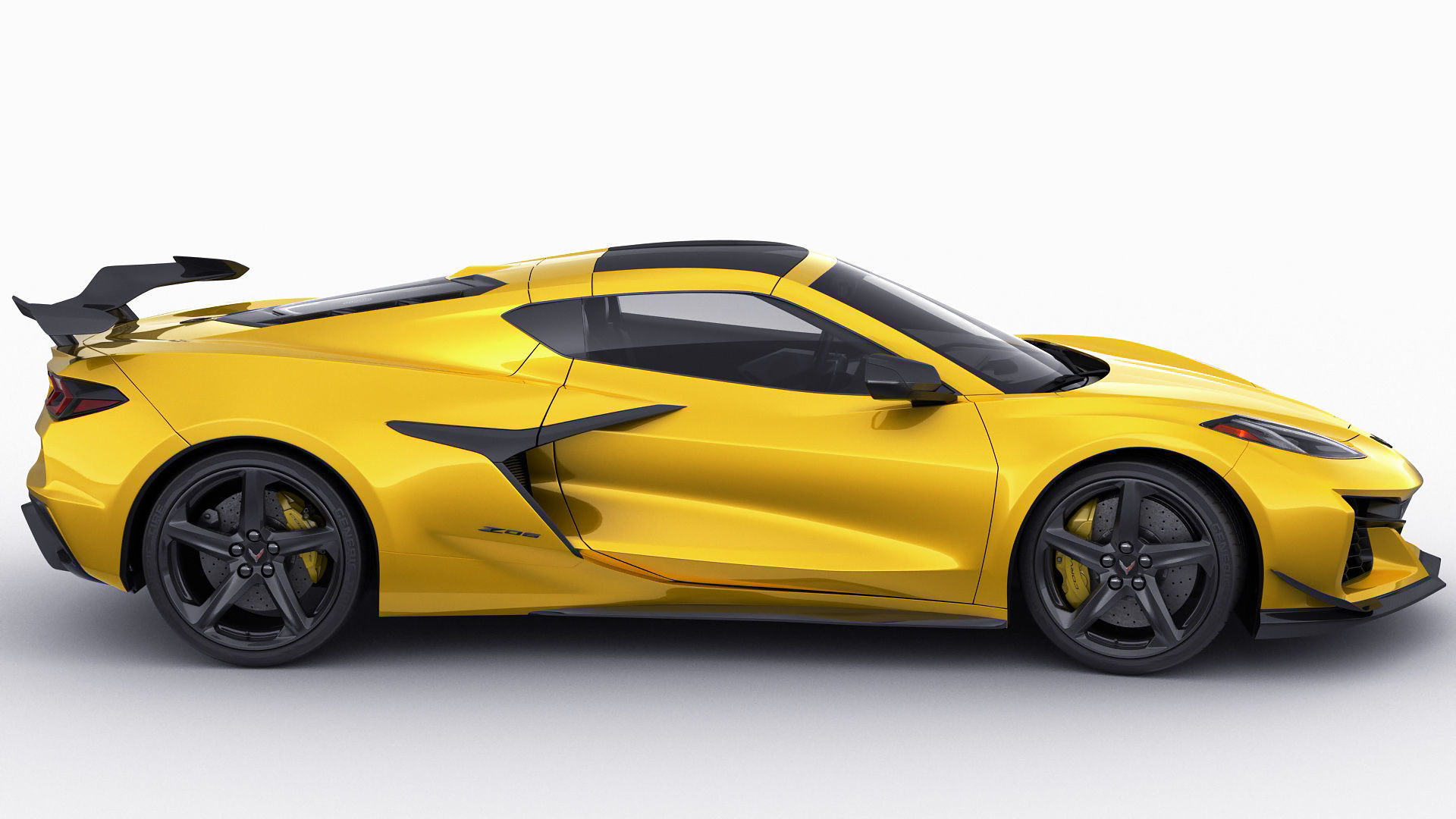 Corvette 2023 Z06 C8 and Z06 Z07 performance package 3D model_9