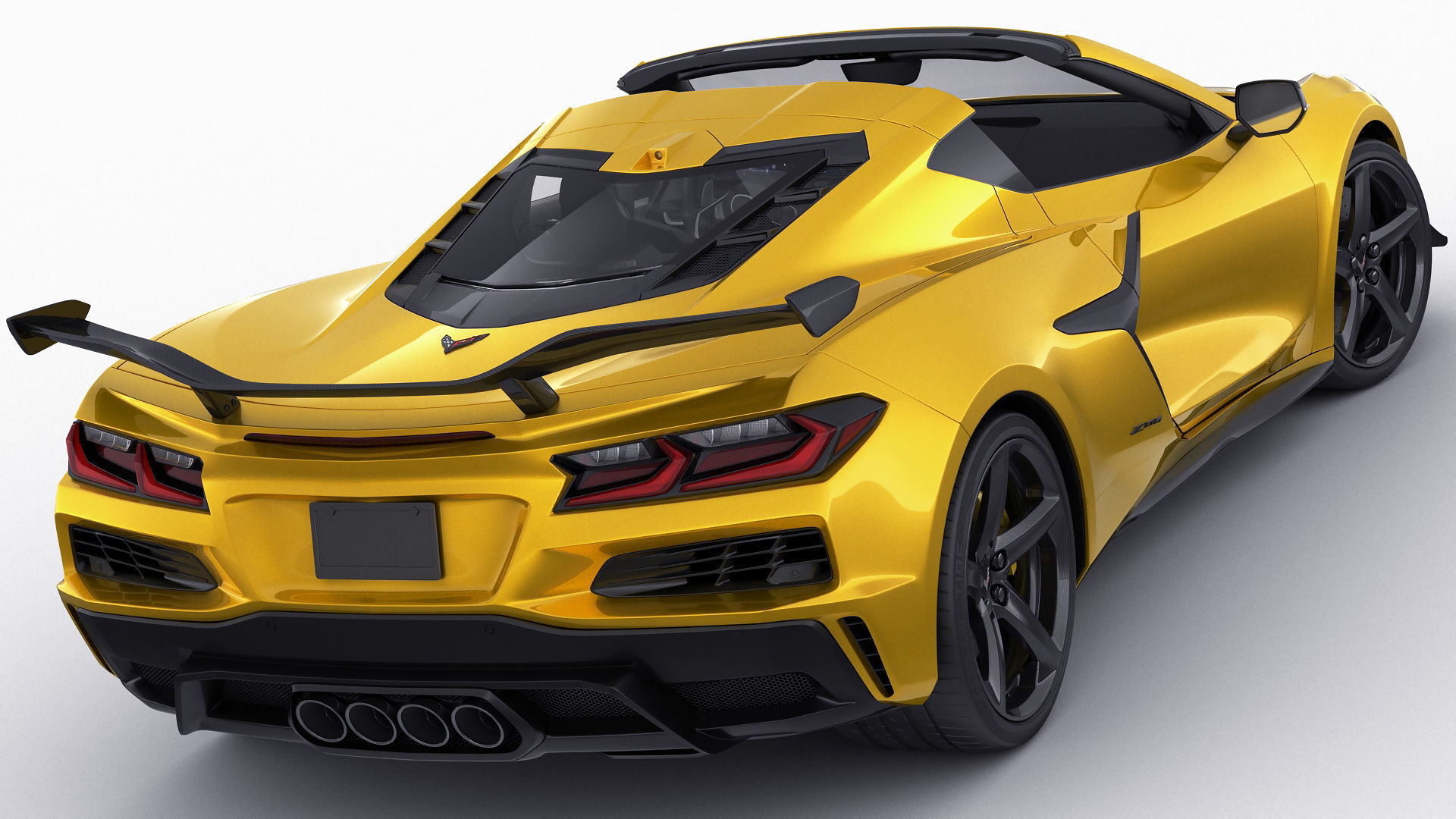 Corvette 2023 Z06 C8 and Z06 Z07 performance package 3D model_7