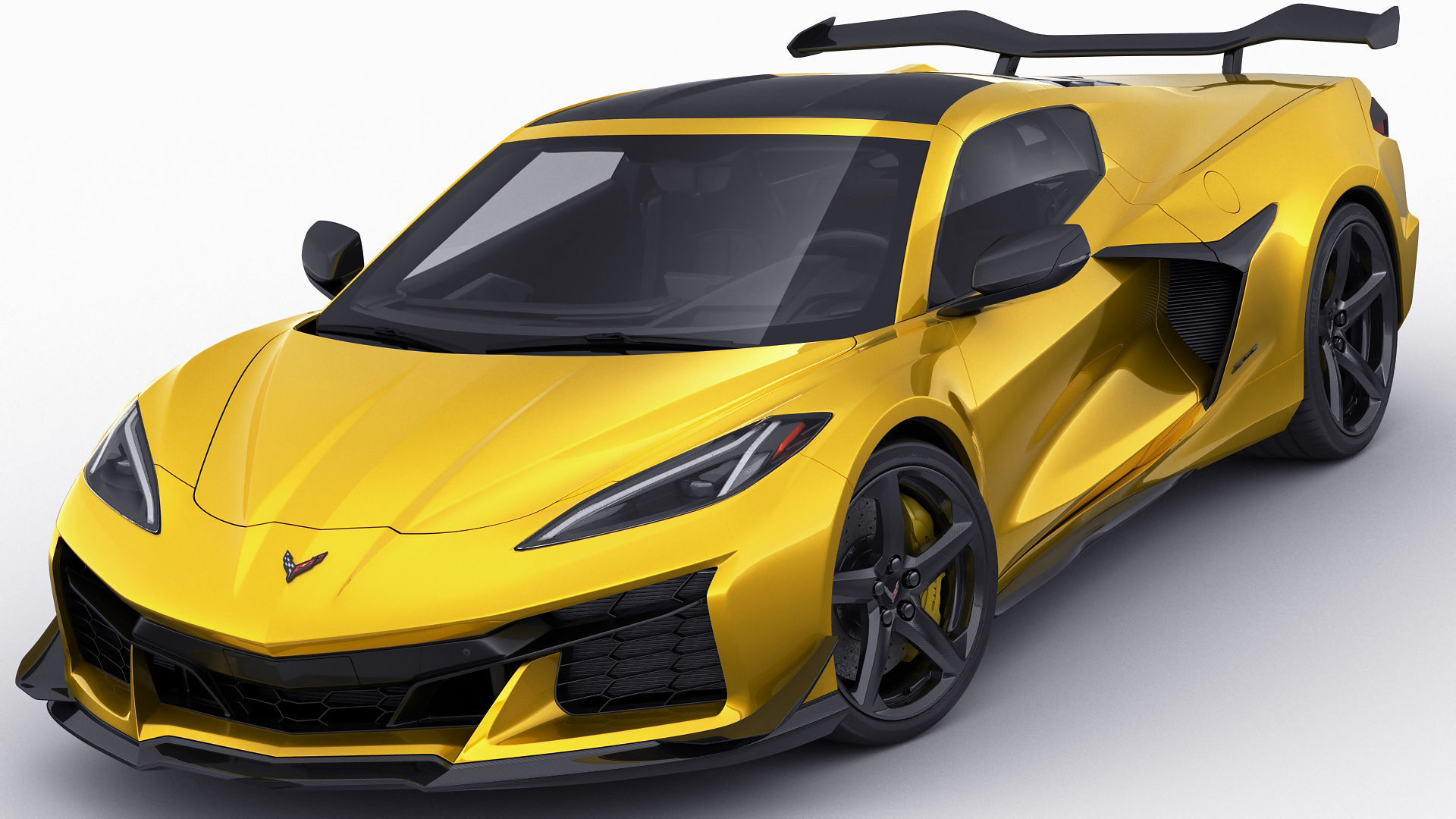 Corvette 2023 Z06 C8 and Z06 Z07 performance package 3D model_3
