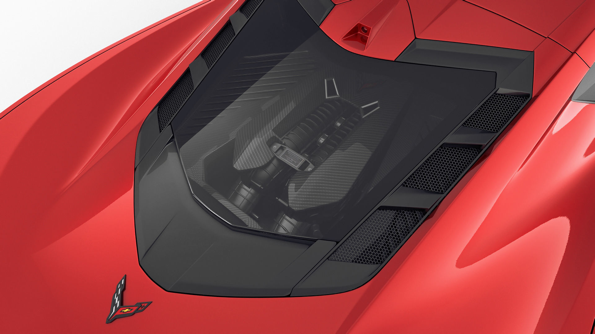 Corvette 2023 Z06 C8 and Z06 Z07 performance package 3D model_28