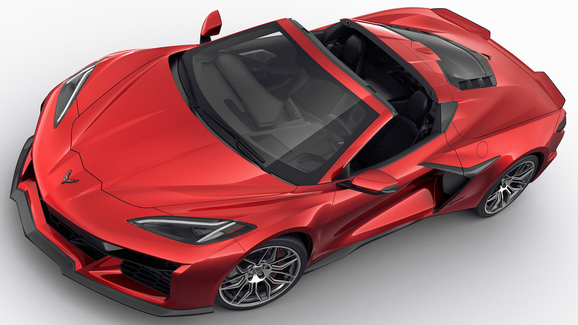 Corvette 2023 Z06 C8 and Z06 Z07 performance package 3D model_17