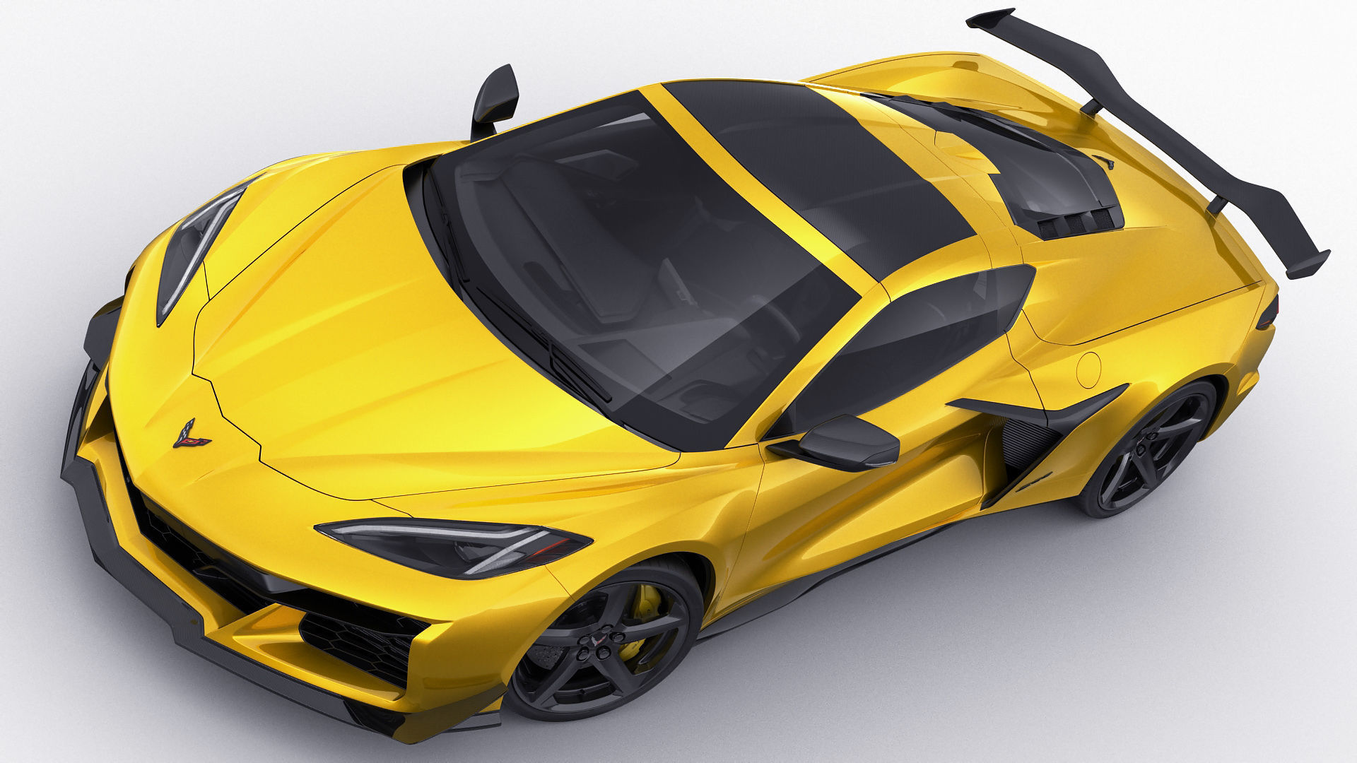 Corvette 2023 Z06 C8 and Z06 Z07 performance package 3D model_18
