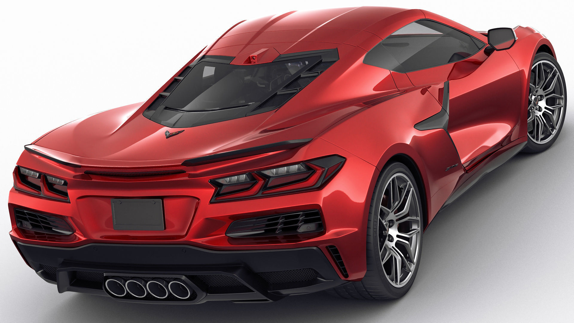Corvette 2023 Z06 C8 and Z06 Z07 performance package 3D model_5