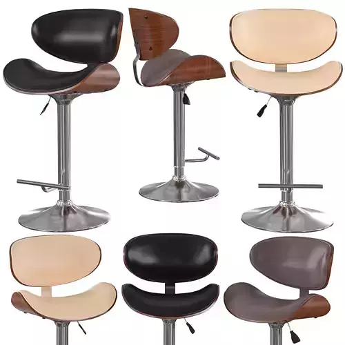 Bar stool Tom 3D model