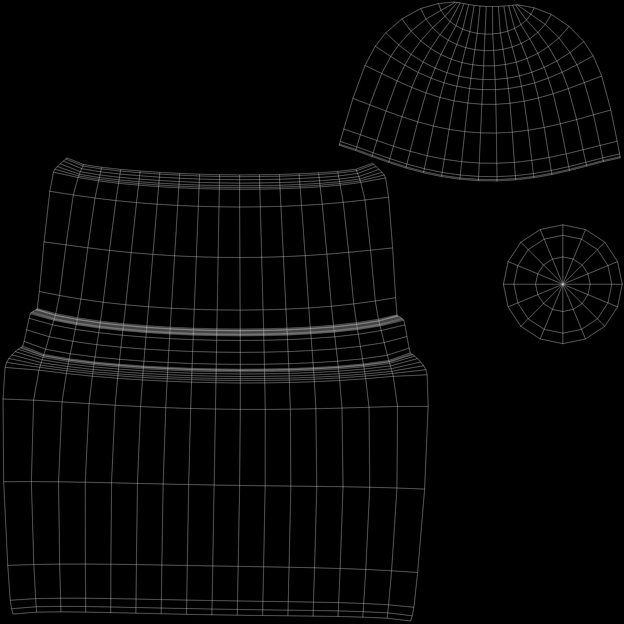 Red Lipstick Low-poly 3D model_7