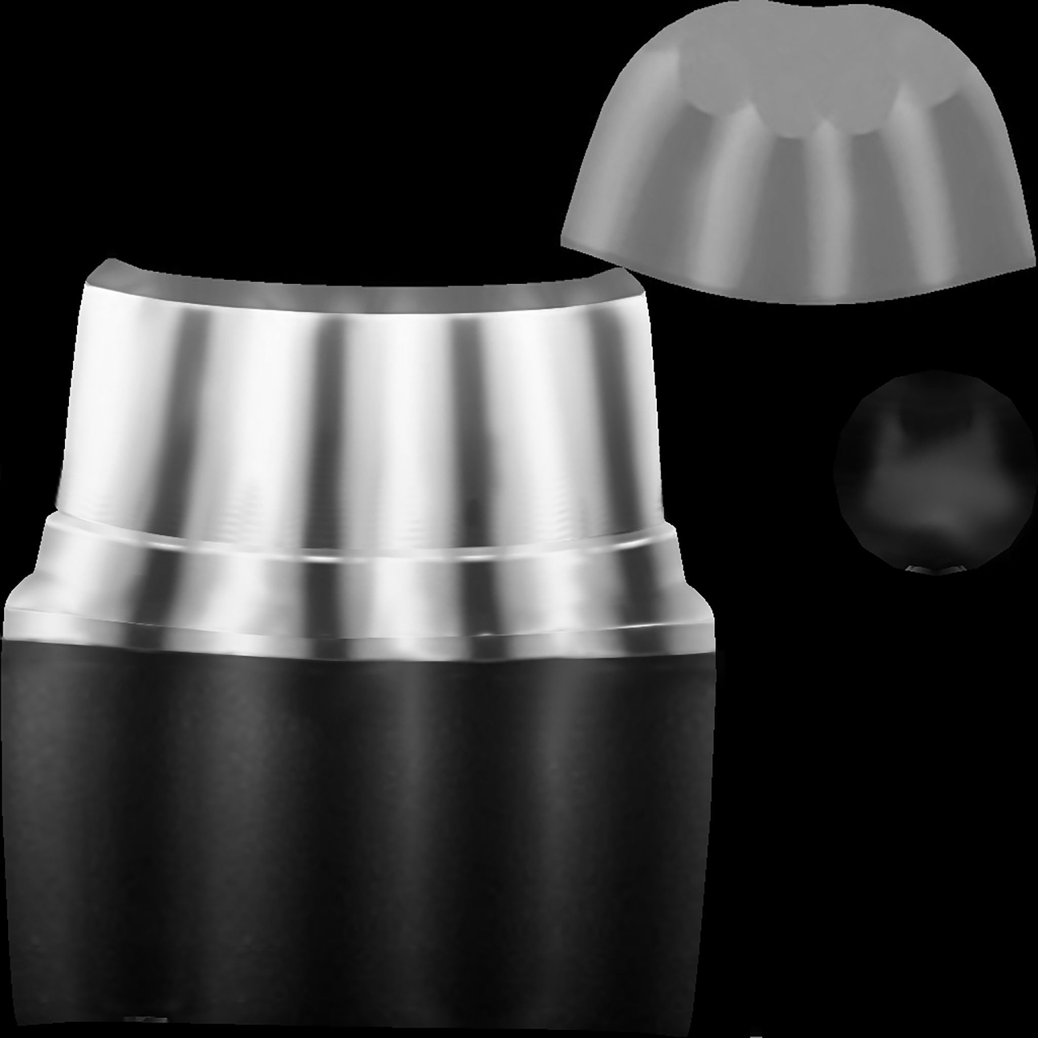 Red Lipstick Low-poly 3D model_5