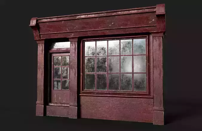 Old English Shop Front 8K