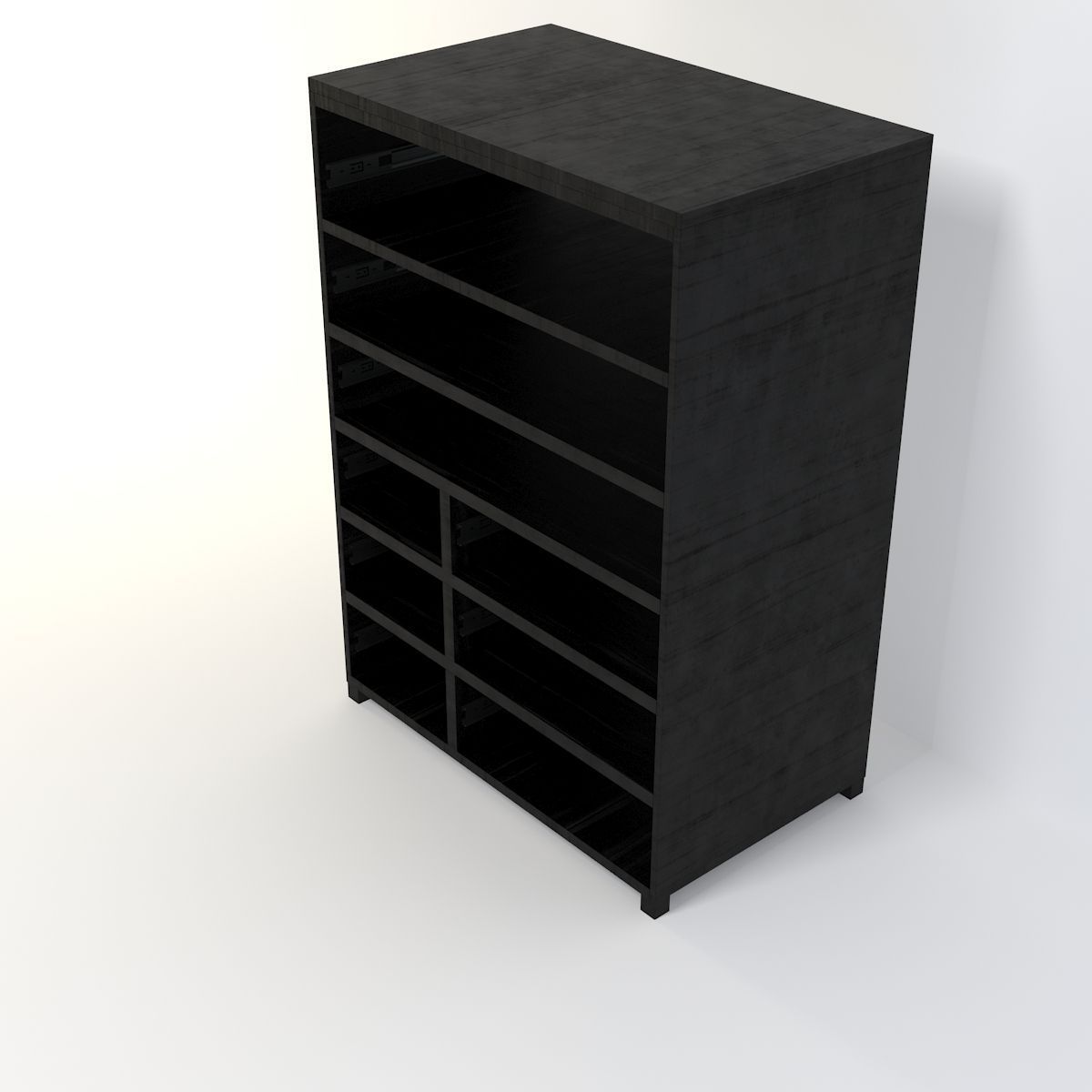 Retro Cupboard 6 3D model_10