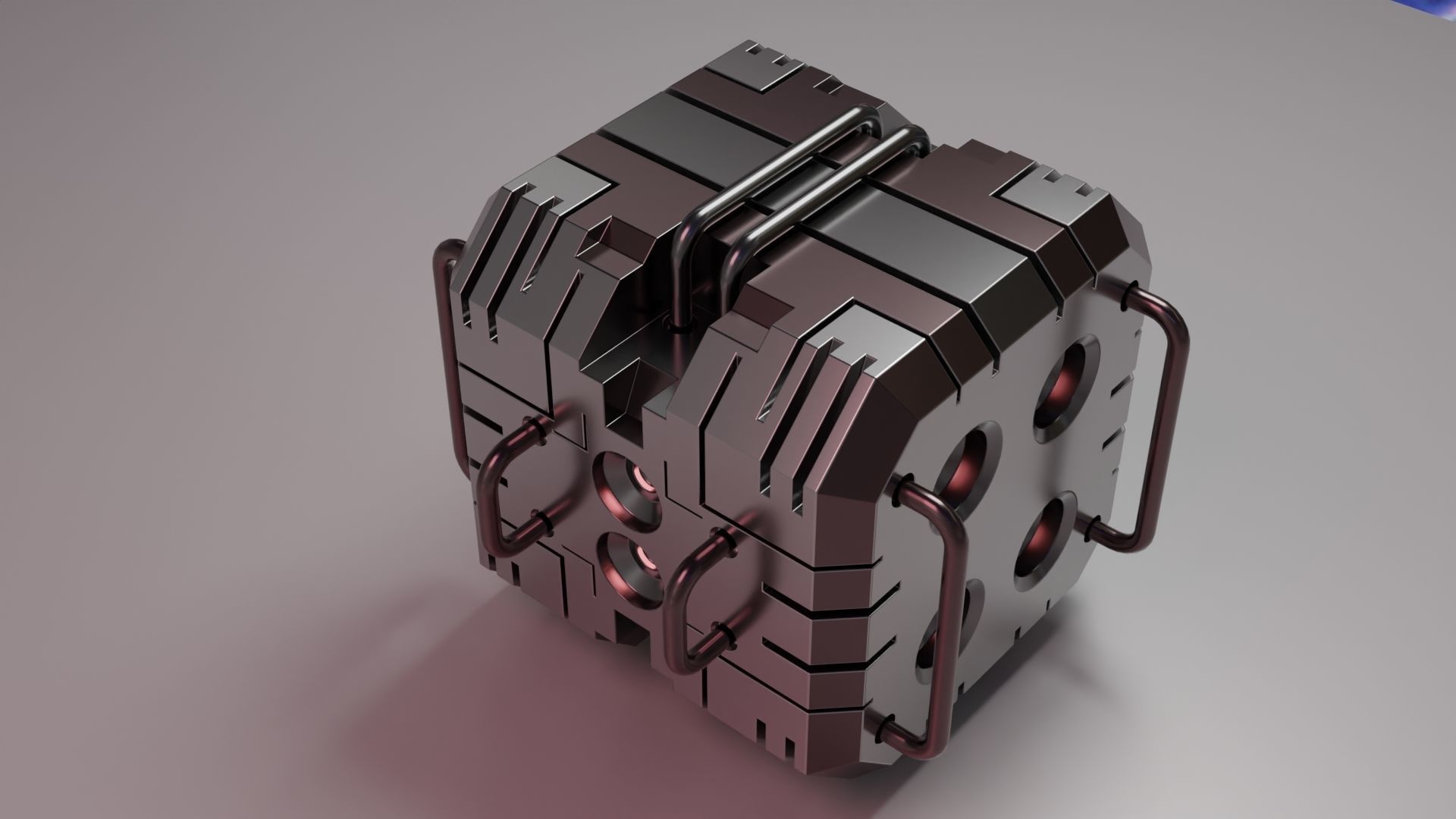 Sci-Fi Hard Surface 3D model Free 3D model_5