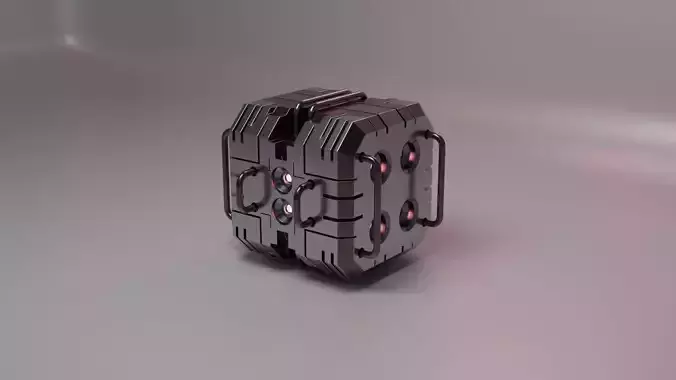 Sci-Fi Hard Surface 3D model