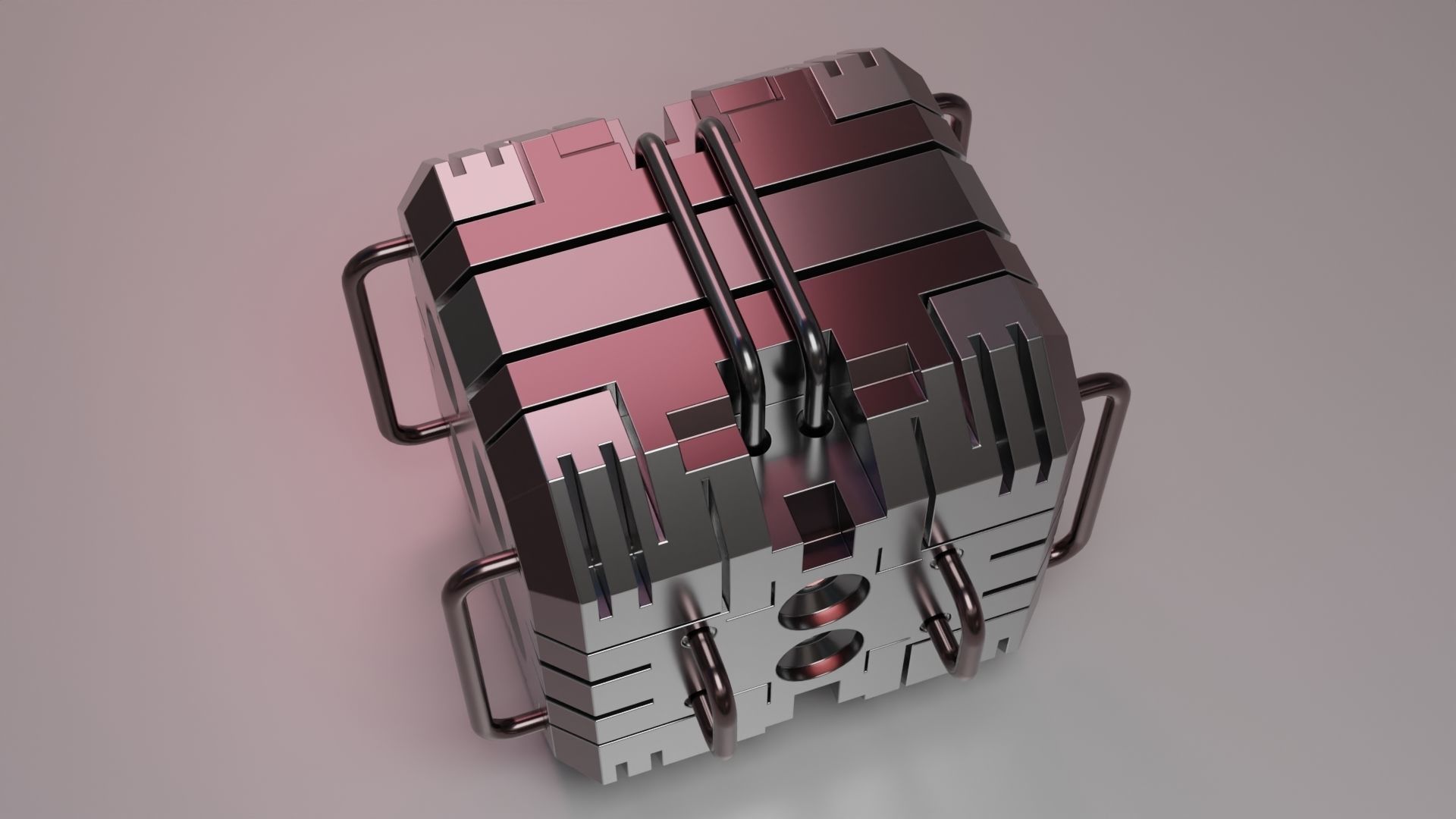 Sci-Fi Hard Surface 3D model Free 3D model_1