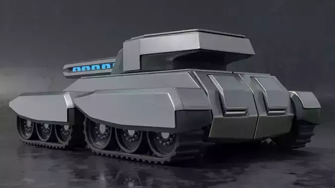 Sci-Fi Tank TM1 PBR