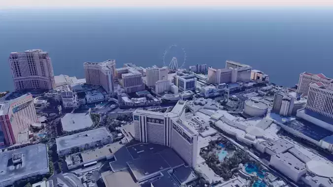 USA - Las Vegas City photogrammetry 2
