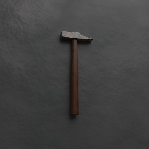 Brick Hammer 3D model
