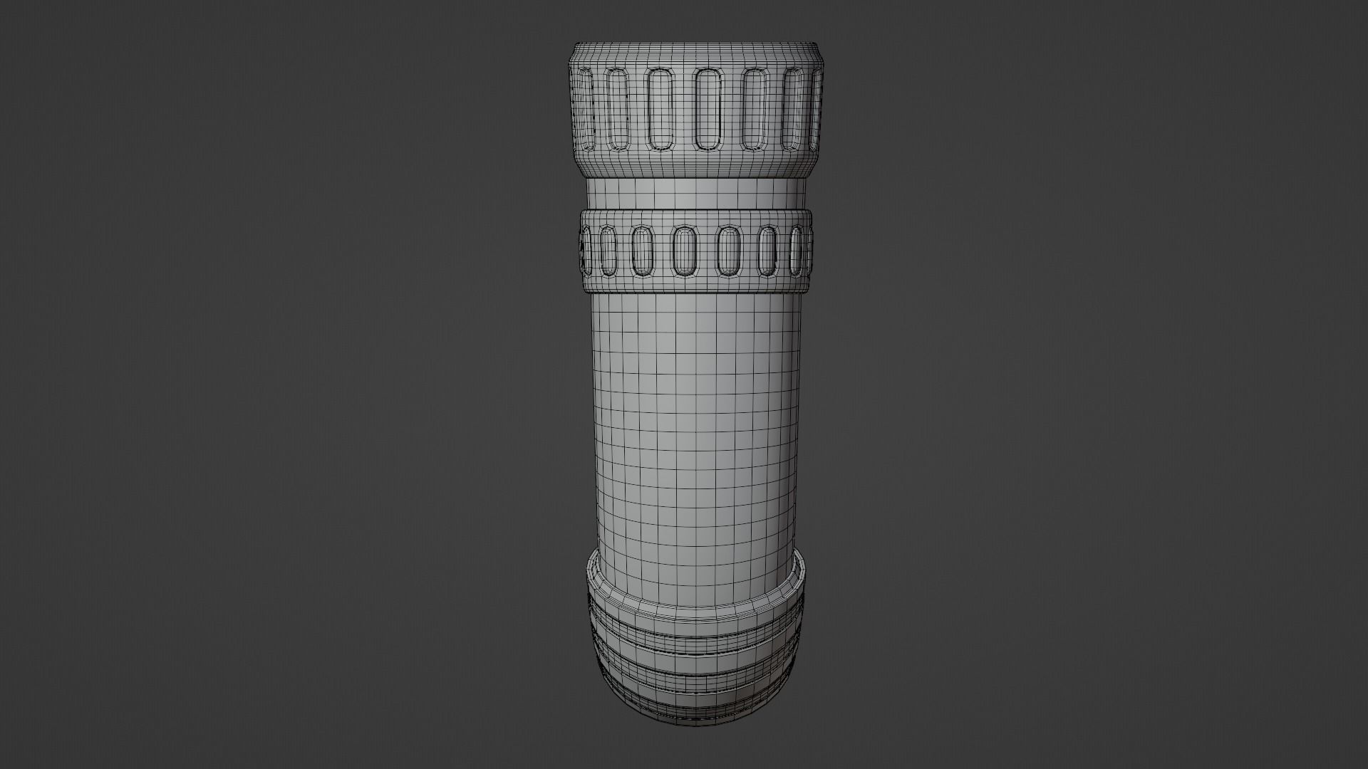 Battle Horn 3D model_8