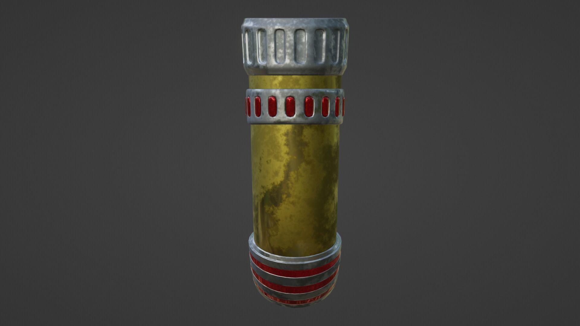 Battle Horn 3D model_7