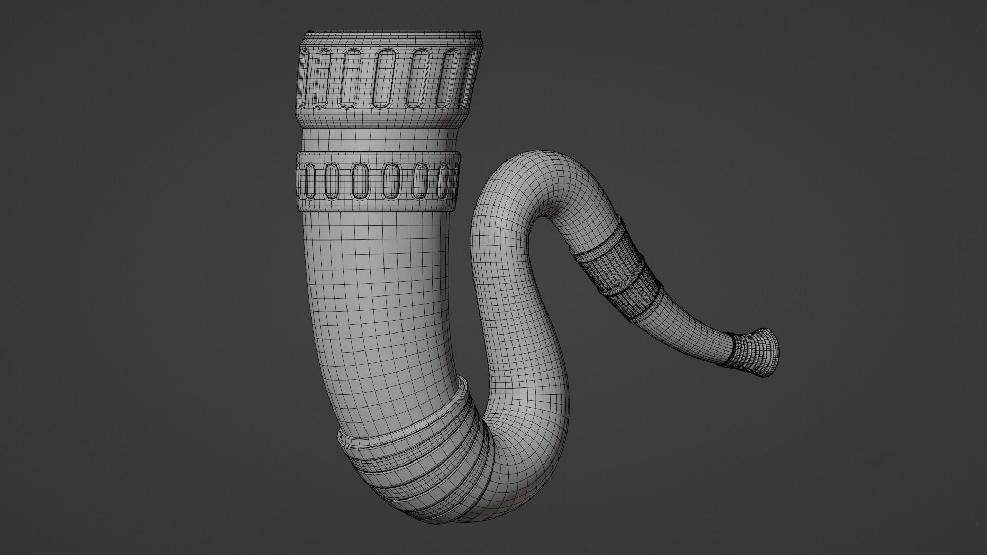 Battle Horn 3D model_4