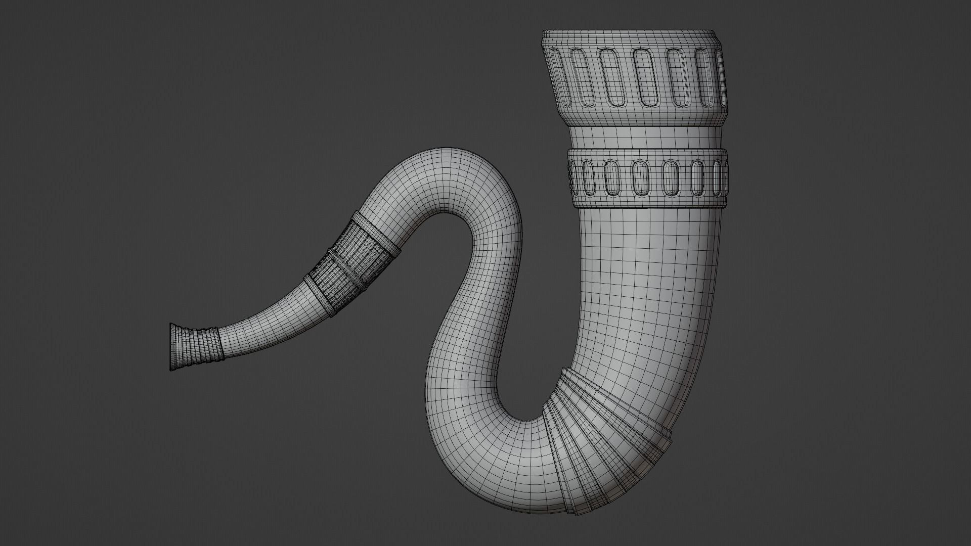 Battle Horn 3D model_6