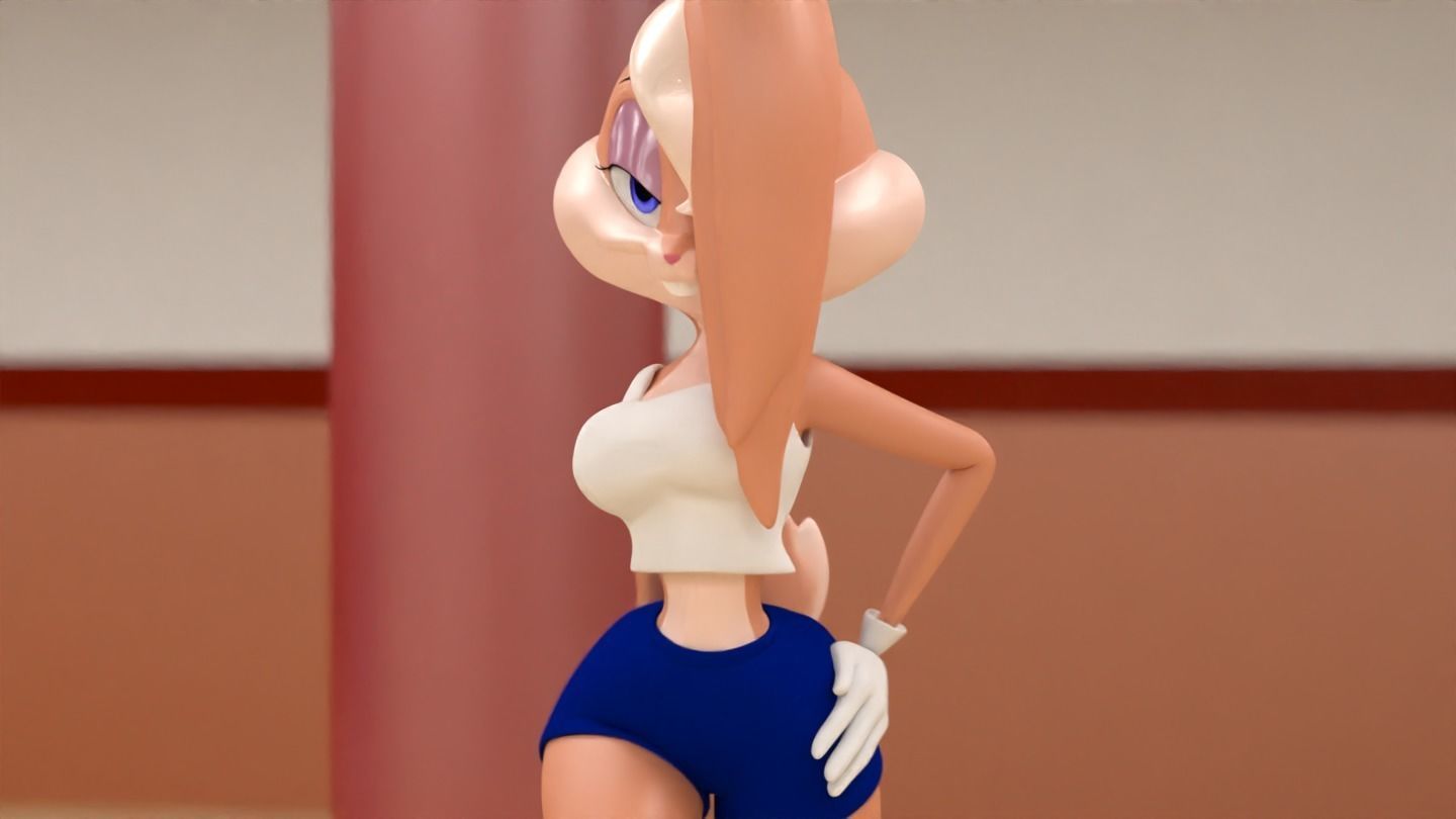 Lola Bunny Classic 3D model_4