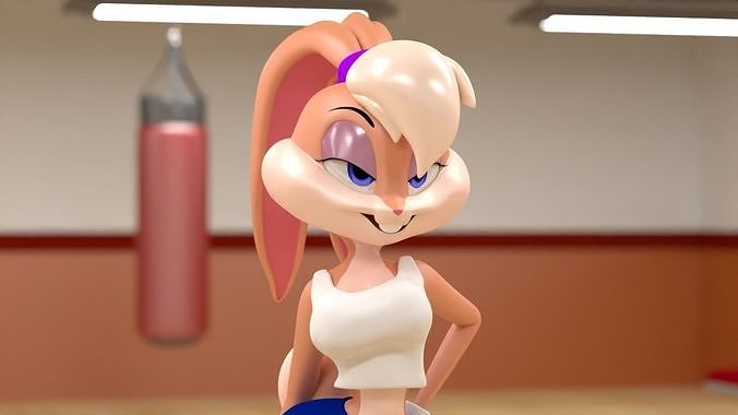 Lola Bunny Classic 3D model