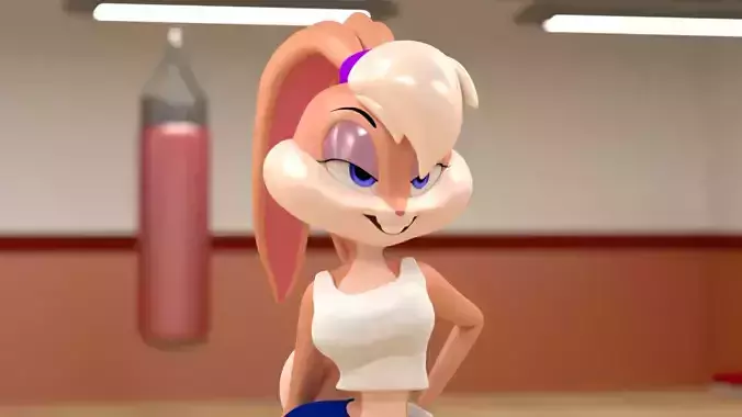 Lola Bunny Classic 3D model