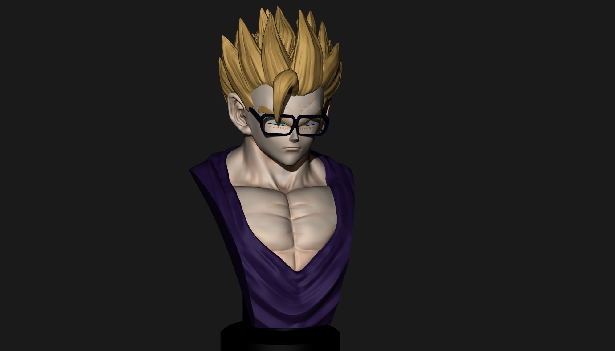 Gohan - Dragon Ball Z 3D print model_3