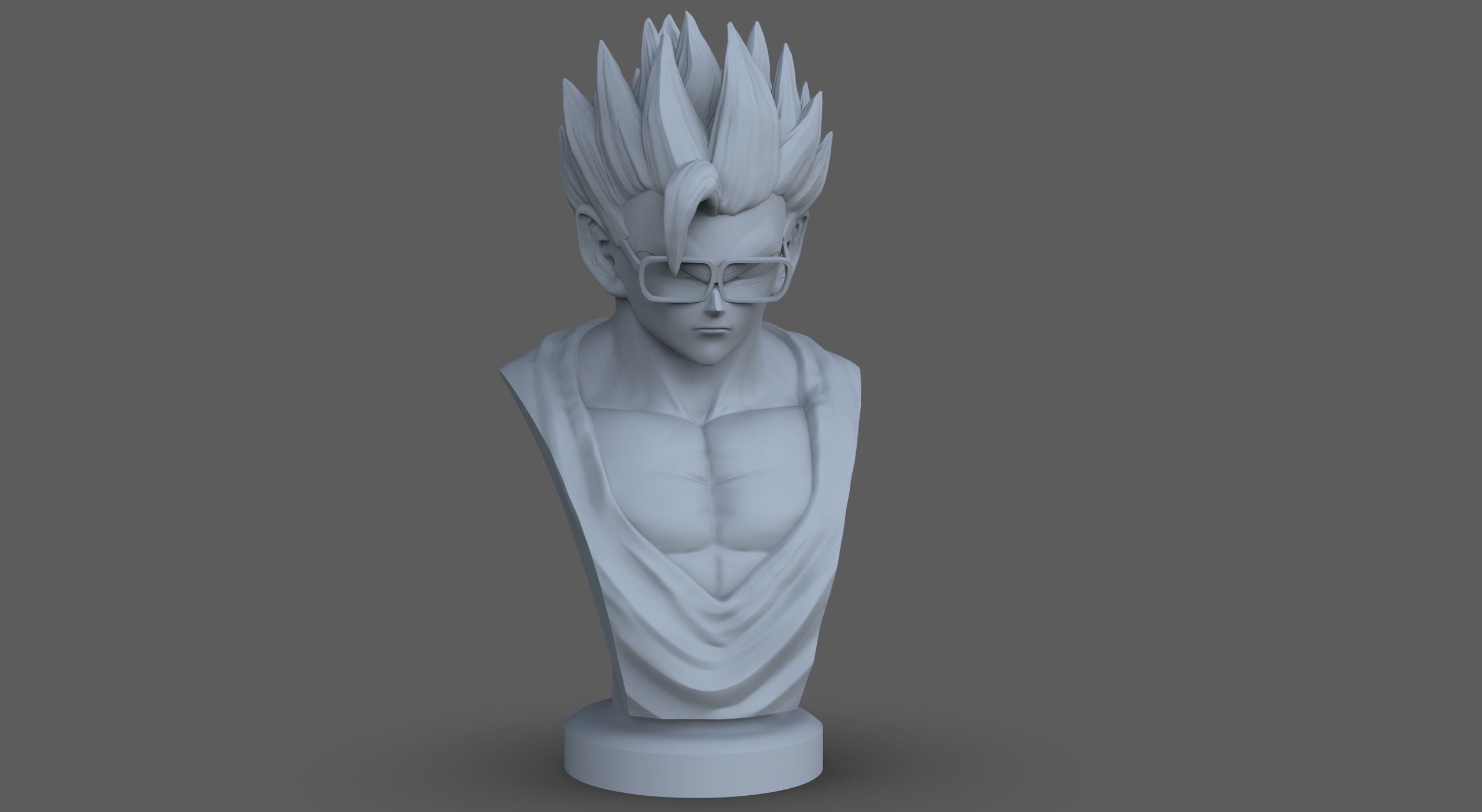 Gohan - Dragon Ball Z 3D print model_2