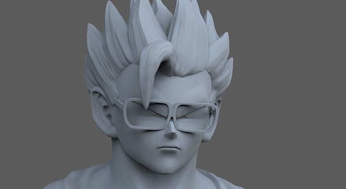Gohan - Dragon Ball Z 3D print model