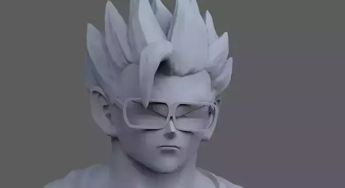 Gohan - Dragon Ball Z 3D print model
