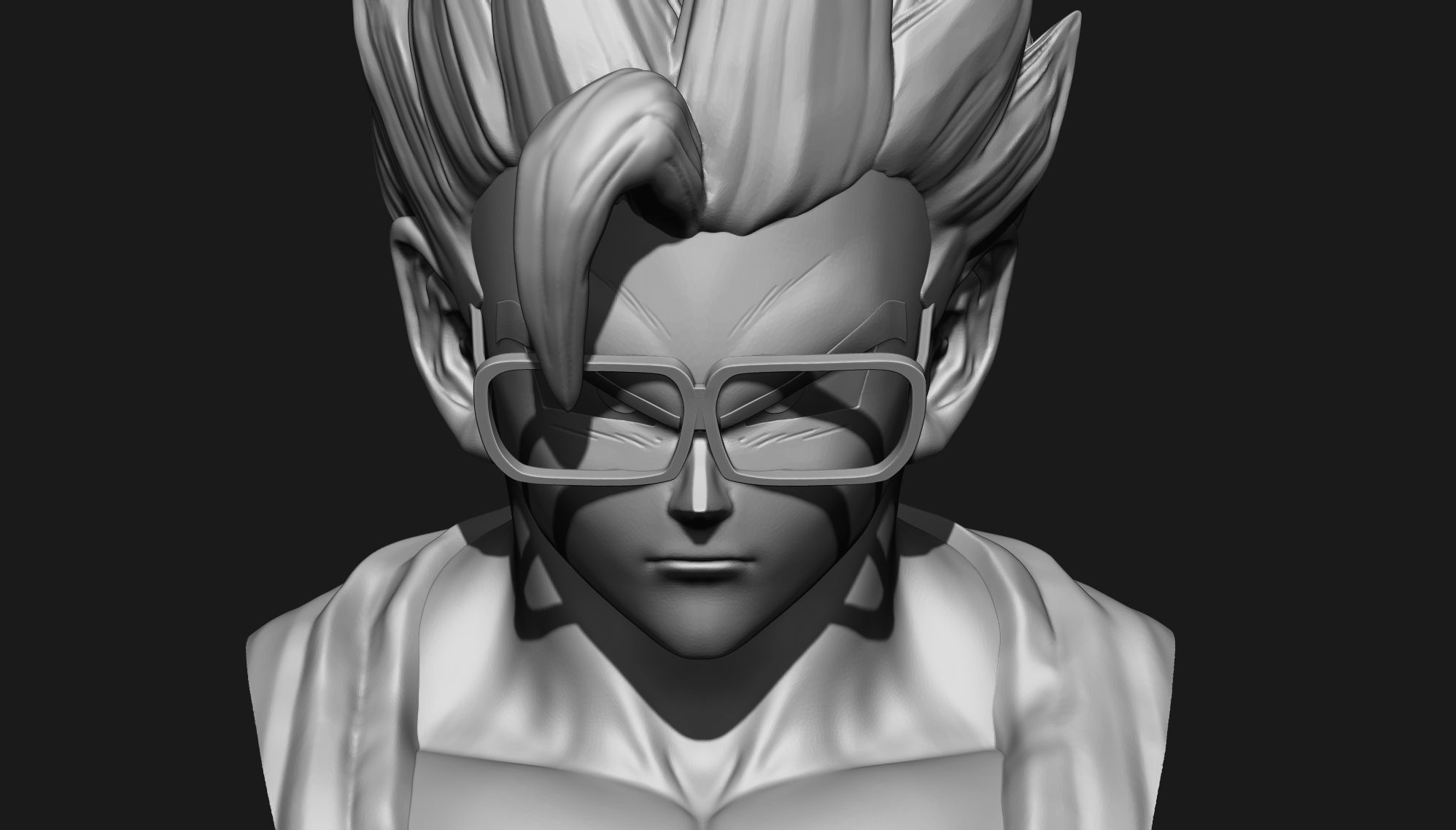 Gohan - Dragon Ball Z 3D print model_6