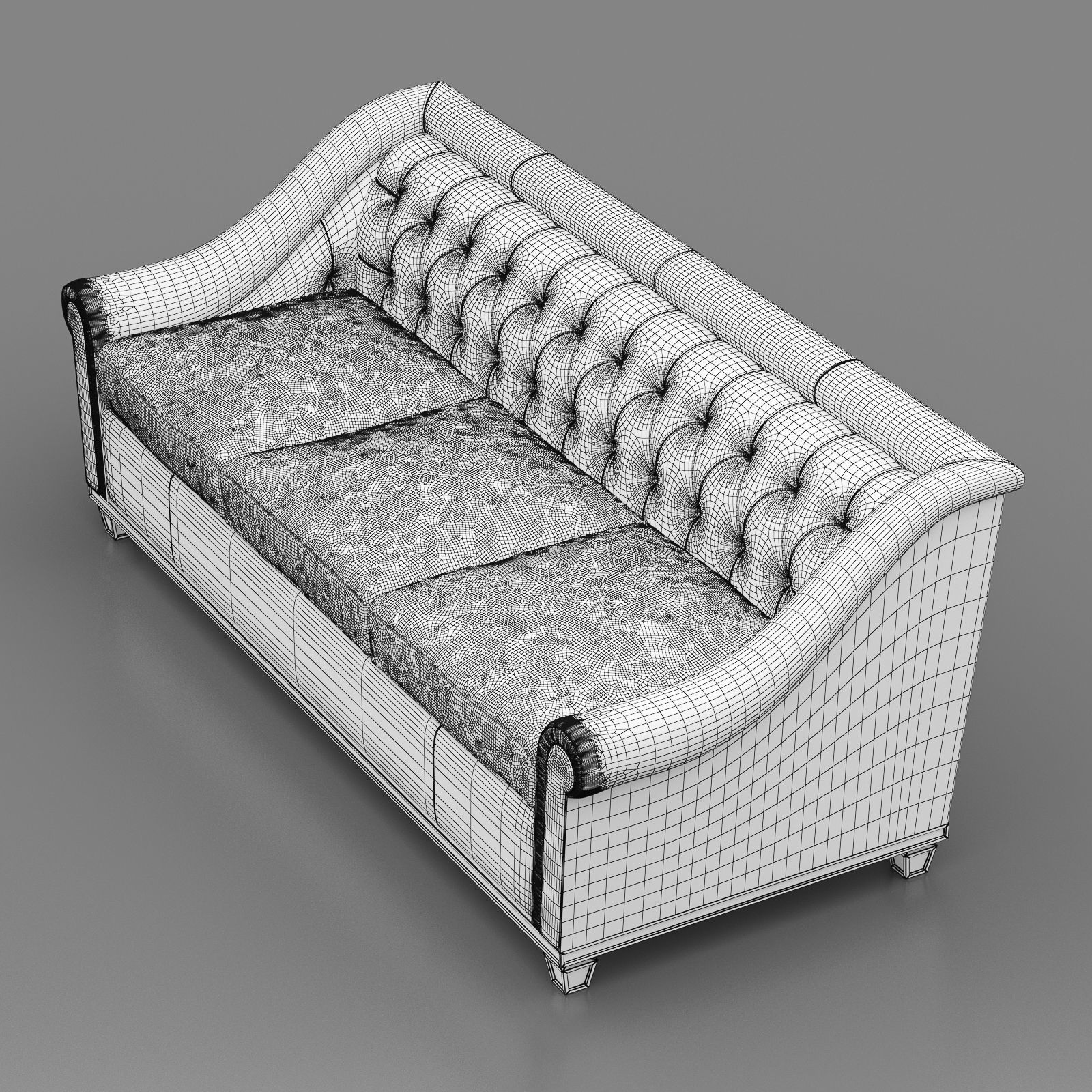 sofa Jonas Vendome 3D model_7