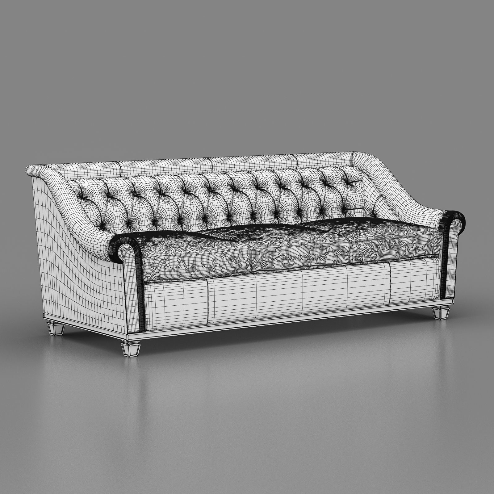 sofa Jonas Vendome 3D model_5