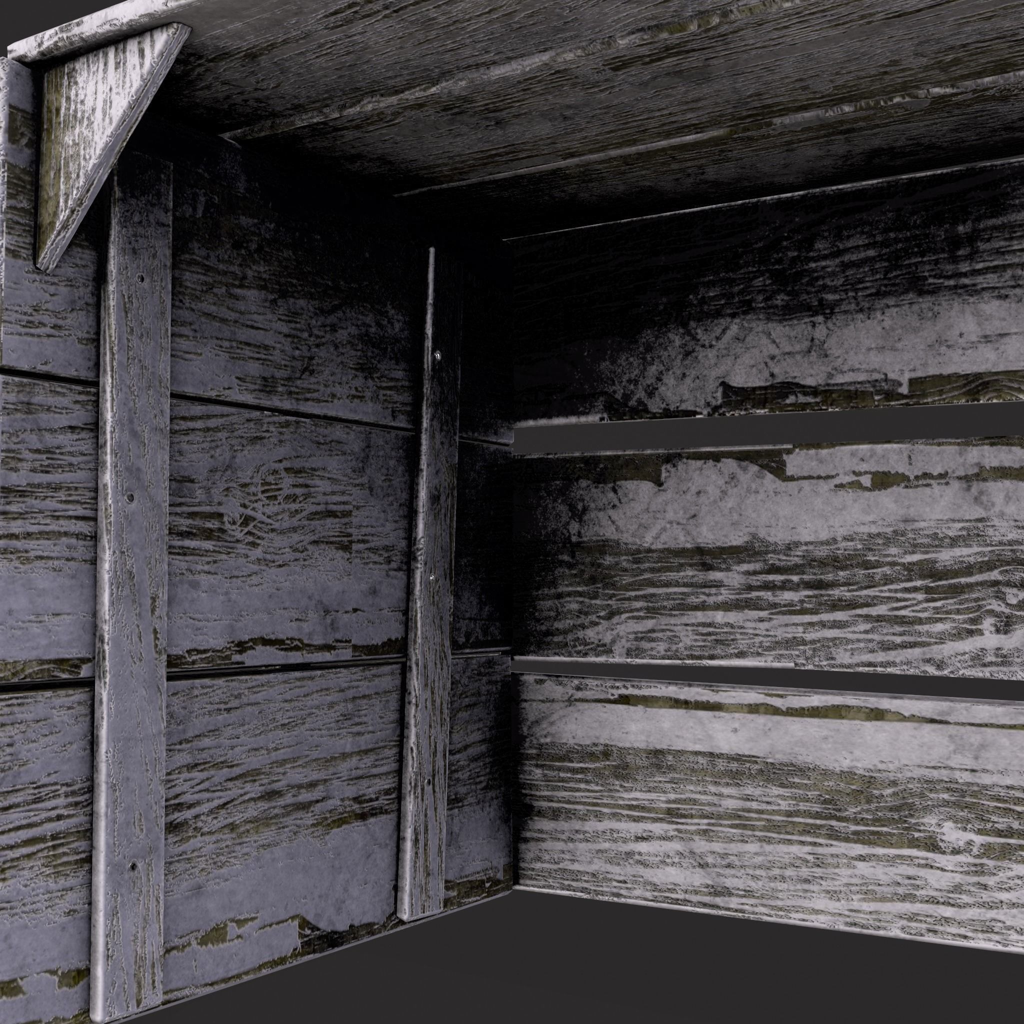 Kissing Booth Low-poly 3D model_21