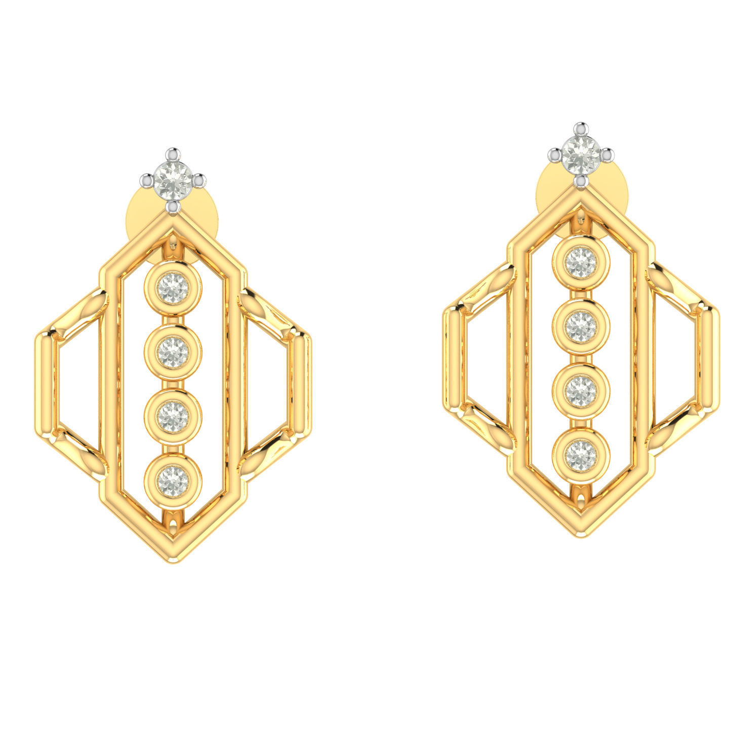  Ring Earrings Pendant combo - 013 3D print model_5