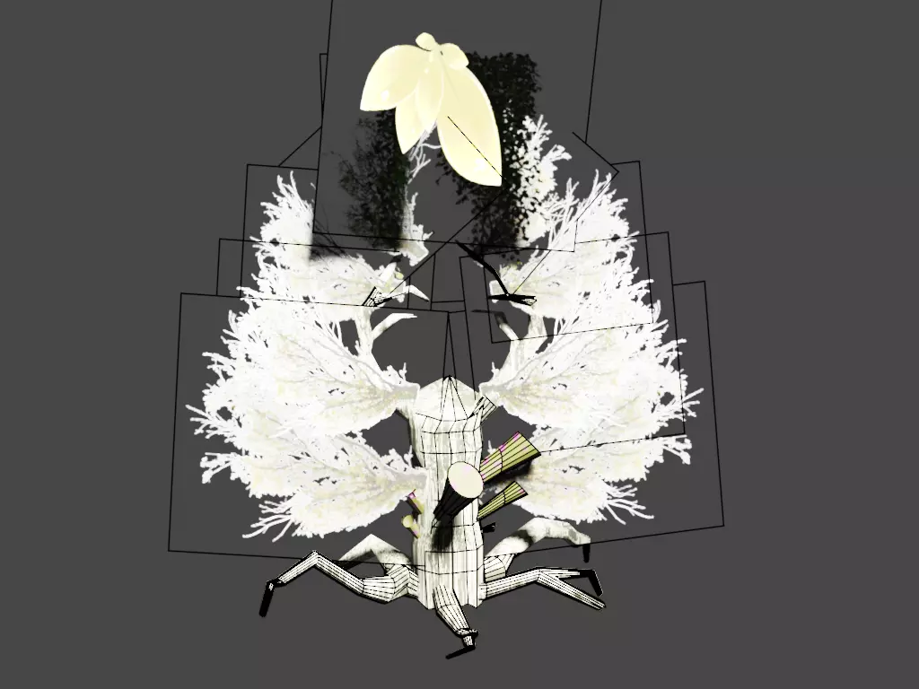 Leaf Tree 3D model_0